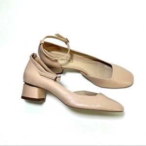 MASSIMO DUTTI ♦️ block heel Mary Janes